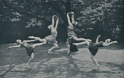 Gratie en animatie in nieuwe klassieke en Russische dans, c1935 door Unbekannt