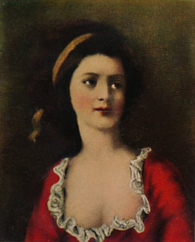 Gravin Potocka 1776-1867 - Schilderij van Kucharski, 1934 door Unbekannt