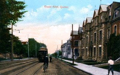 Grand Allee, Quebec, 20e eeuw door Unbekannt
