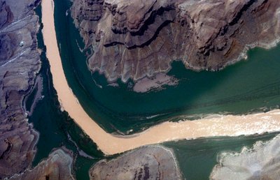Grand Canyon met de Colorado-rivier, Arizona, VS door Unbekannt