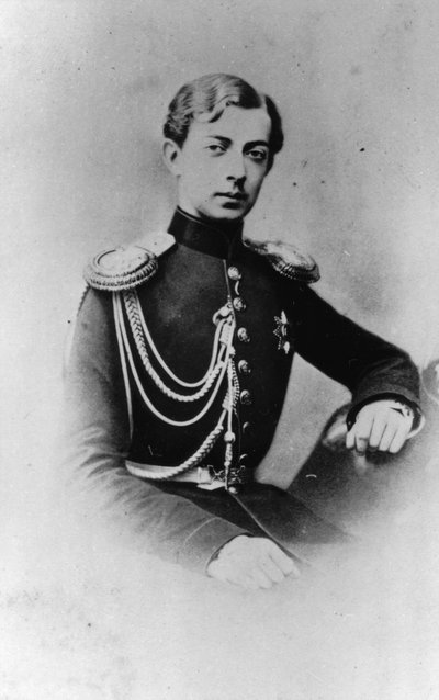 Grootvorst Nicolaas Aleksandrovitsj van Rusland, ca. 1861-ca. 1864 door Unbekannt