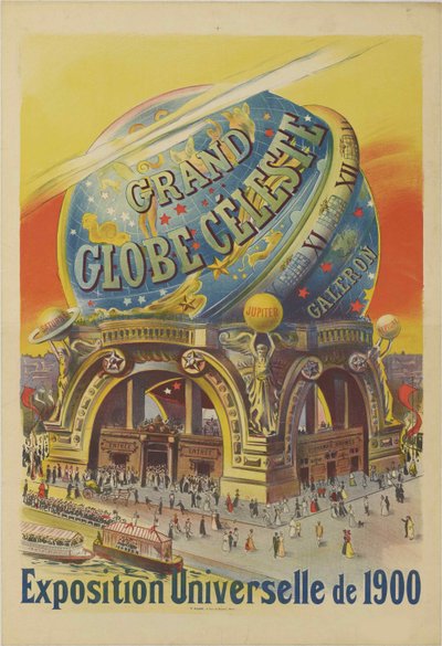 Grote hemelbol. Wereldtentoonstelling van 1900 door Unbekannt