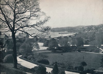 Grange - Uitzicht vanuit de tuinen, 1895 door Unbekannt