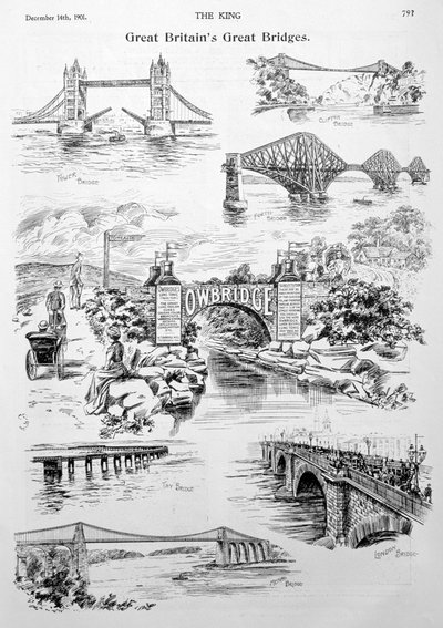 Groot-Brittanniës Grote Bruggen, advertentie voor Owbridge Lung Tonic door Unbekannt