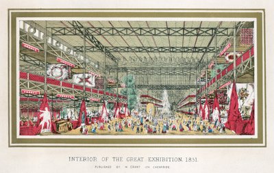 Grote Tentoonstelling, Crystal Palace, Hyde Park, Londen, 1851 door Unbekannt