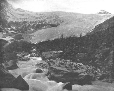 Grote Gletsjer, Selkirk Mountains, Canada, c1900 door Unbekannt