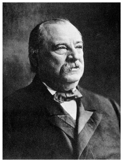 Grover Cleveland, 22e en 24e president van de Verenigde Staten, 19e eeuw 1955 door Unbekannt