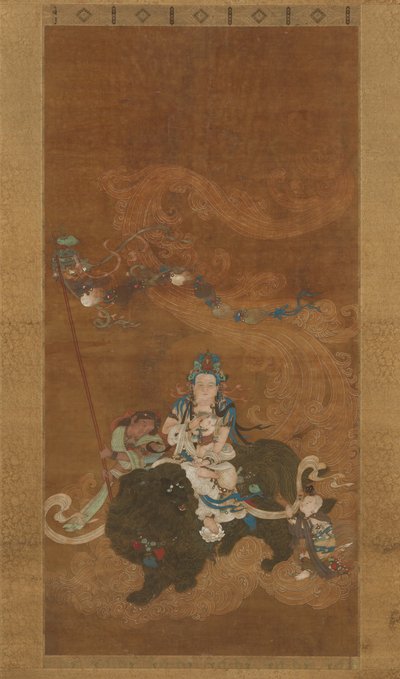 Guanyin de Brenger van Zonen, late 16e eeuw door Unbekannt