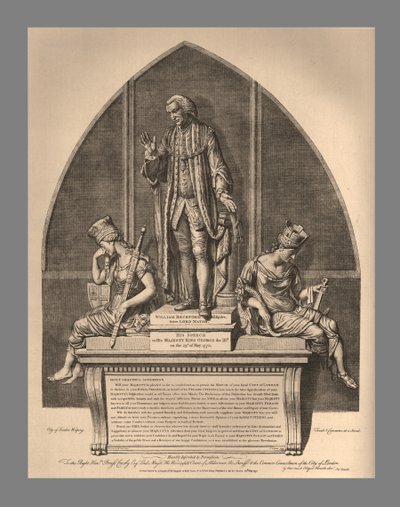 Guild Hall Monument voor William Beckford, 1886 door Unbekannt