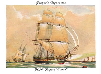 H.M. Fregat Pique, 1936 door Unbekannt