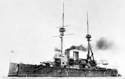 HMS Lord Nelson, ca. 1908-1920 door Unbekannt