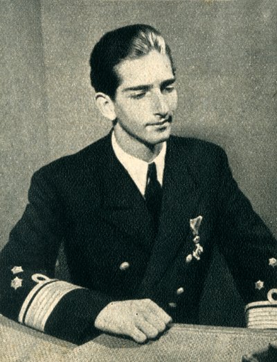 Z.M. Koning Peter van Joegoslavië, 1942 door Unbekannt