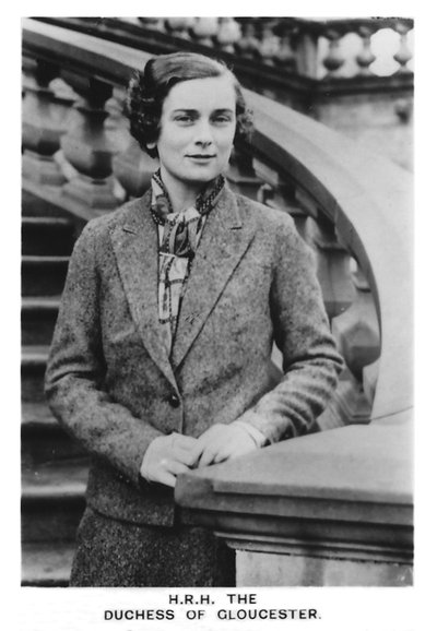 HRH De Hertogin van Gloucester 1901-2004, 1937 door Unbekannt