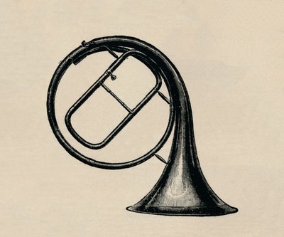 Handhoorn, 1895 door Unbekannt