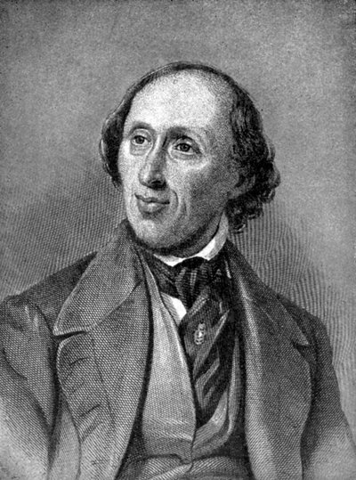 Hans Christian Andersen 1805-1875, Deense auteur door Unbekannt