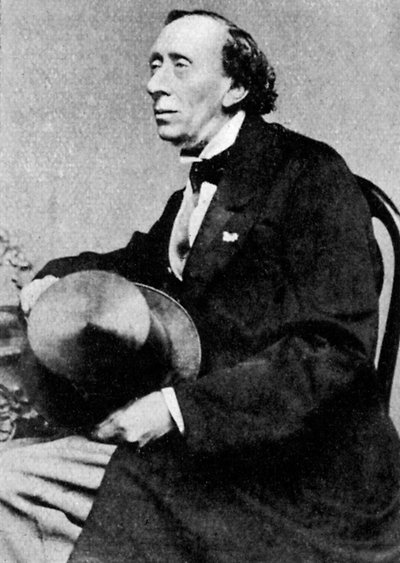 Hans Christian Andersen, Deense auteur en dichter, midden 19e eeuw door Unbekannt