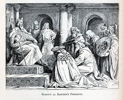 Geschenken van Haroun al Raschid, 1882 door Unbekannt