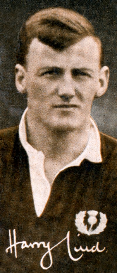 Harry Lind 1906-1986, Schotse internationale rugbyspeler, 1935 door Unbekannt