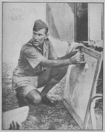 Hij sloeg de Luftwaffe neer in de Middellandse Zee, 1943-44 door Unbekannt
