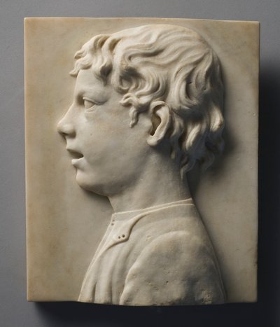 Hoofd van een jongen, ca. 1460 door Unbekannt