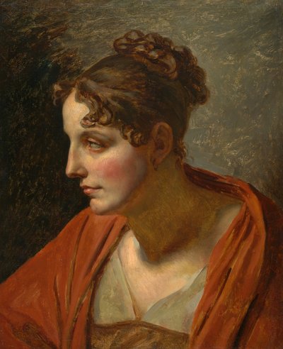 Hoofd van een Vrouw, ca. 1810 door Unbekannt
