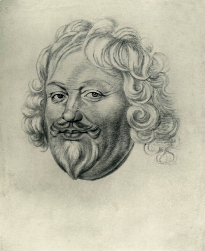 Hoofd van een man, ca. 1630, 1907 door Unbekannt
