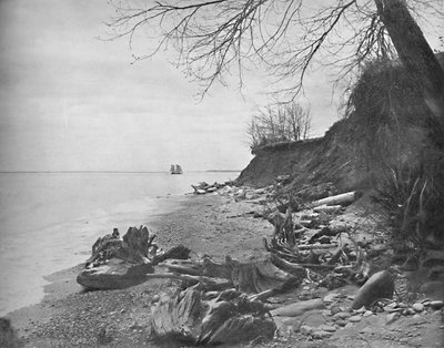 Op weg naar de kust, Lake Michigan, c1897 door Unbekannt