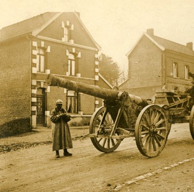 Zware artillerie, c1914-c1918 door Unbekannt