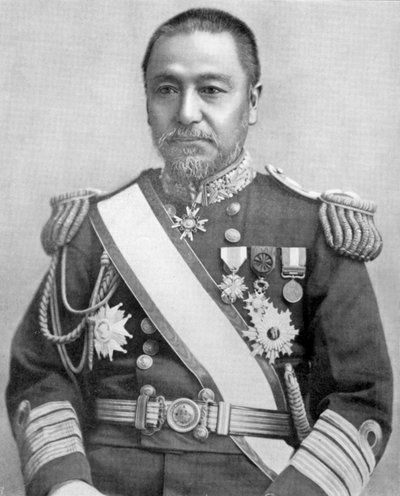 Heihachiro Togo, Japanse marinecommandant, Russisch-Japanse Oorlog, 1904-5 door Unbekannt