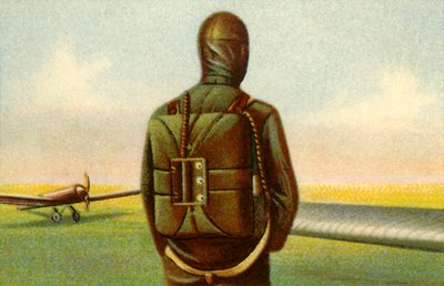 Heinecke parachute, ca. 1918, 1932 door Unbekannt