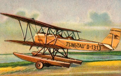 Heinkel HD 24 W Tsingtau watervliegtuig, 1920s, 1932 door Unbekannt