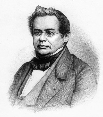 Heinrich Friedrich Emil Lenz, Russisch-Duitse natuurkundige, 19e eeuw door Unbekannt