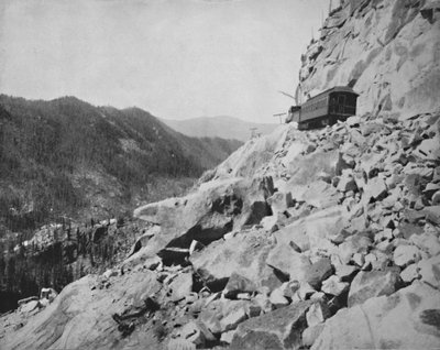 Hellgate, in Colorado, 19e eeuw door Unbekannt