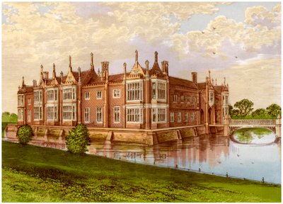 Helmingham Hall, Suffolk, huis van Baron Tollemache, ca. 1880 door Unbekannt