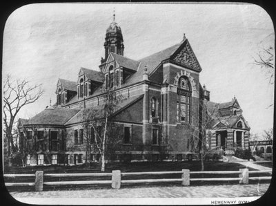 Hemenway Gymnasium, Harvard University, Massachusetts, VS, eind 19e of begin 20e eeuw door Unbekannt