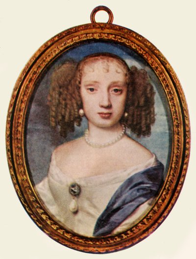 Henrietta Anne, Hertogin van Orleans, c1660 door Unbekannt