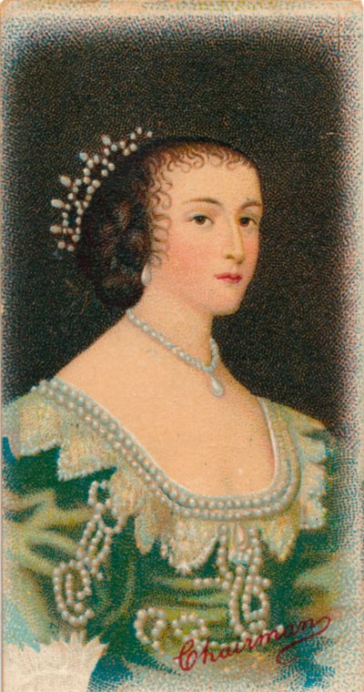 Henrietta Maria van Frankrijk 1609-1669, koningin-gemalin van Engeland, Schotland en Ierland door Unbekannt