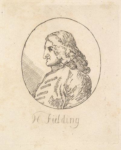 Henry Fielding, ca. 1835 door Unbekannt
