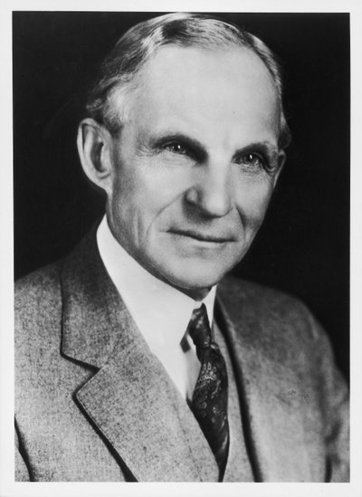 Henry Ford, Amerikaanse auto-ingenieur en fabrikant, 1908 door Unbekannt