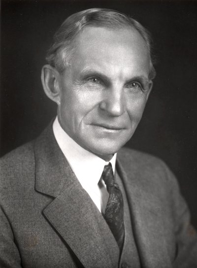 Henry Ford, Amerikaanse ingenieur en autofabrikant, ca. 1910-1930 door Unbekannt