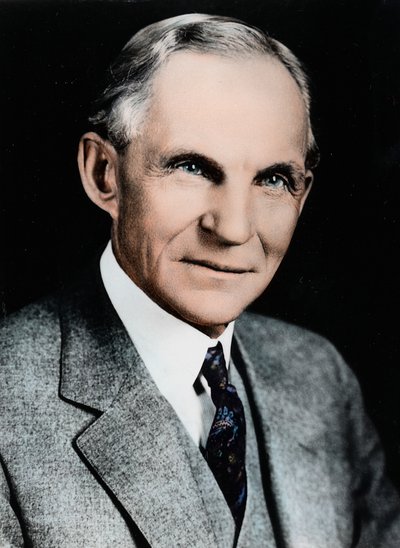 Henry Ford, Amerikaanse ingenieur en autofabrikant, ca. 1910-1930 door Unbekannt
