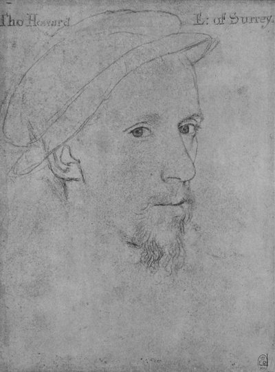Henry Howard, Graaf van Surrey Niet door Holbein, ca. 16e eeuw 1945 door Unbekannt