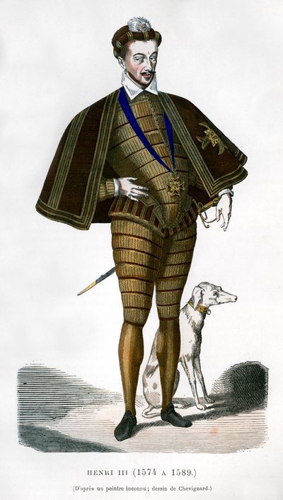 Hendrik III, koning van Frankrijk door Unbekannt
