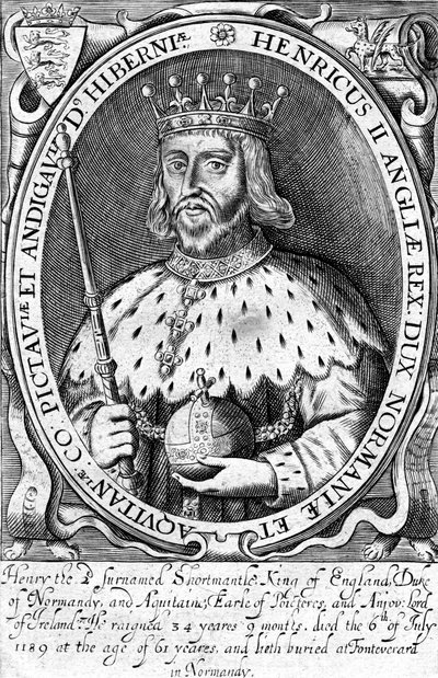 Hendrik II, Koning van Engeland door Unbekannt