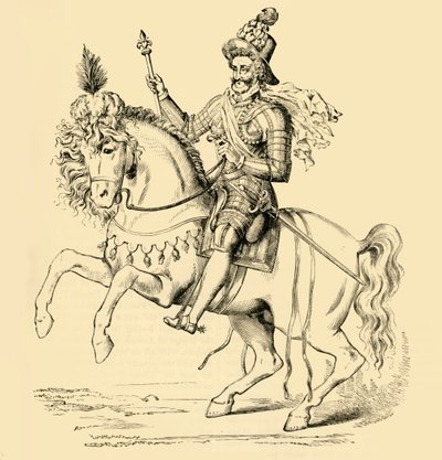 Hendrik IV van Frankrijk, ca. 1590-1600, 1890 door Unbekannt