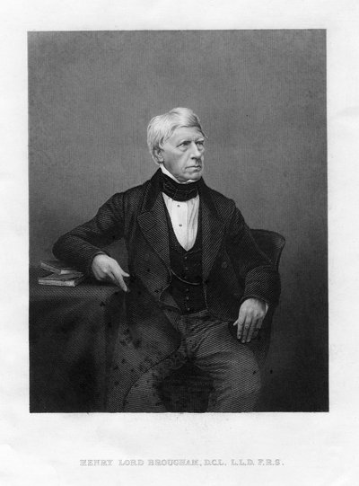 Henry Peter Brougham, Baron Brougham en Vaux, Schots-gebore Britse jurist en politicus door Unbekannt