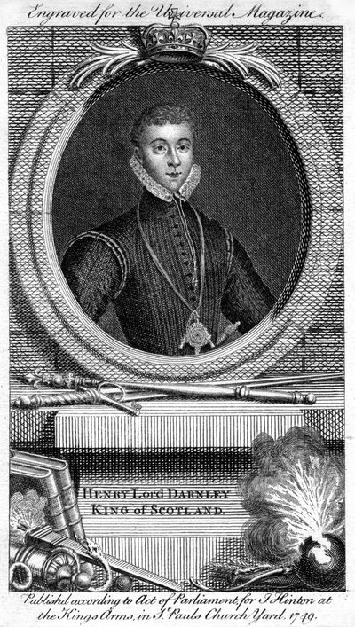 Henry Stuart, Lord Darnley, tweede echtgenoot van Mary, Koningin van Schotland, 1749 door Unbekannt