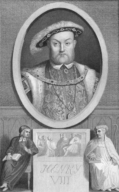 Hendrik VIII door Unbekannt