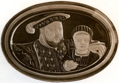 Hendrik VIII en Prins Edward, 1902 door Unbekannt