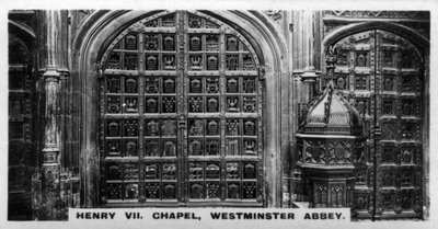 Henry VII Kapel, Westminster Abbey, Londen door Unbekannt